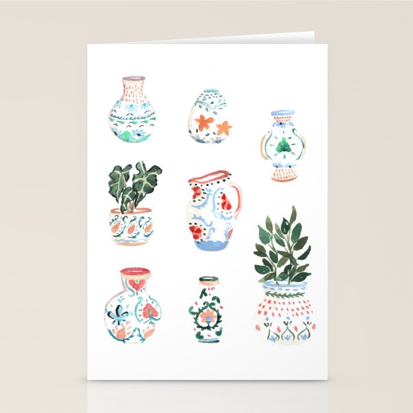 Pots Stationery Card Gallery Image 1