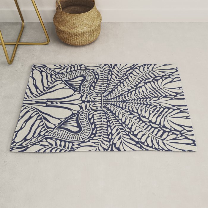 One Hundred-Leaved Plant #12 Rug Gallery Image 1