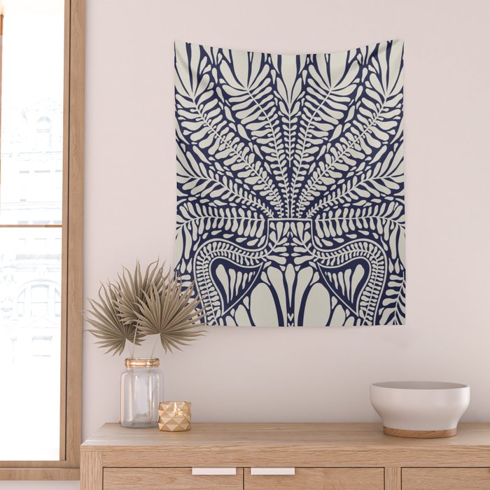 One Hundred-Leaved Plant #12 Wall Tapestry Gallery Image 2