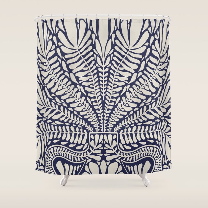 One Hundred-Leaved Plant #12 Shower Curtain Gallery Image 1