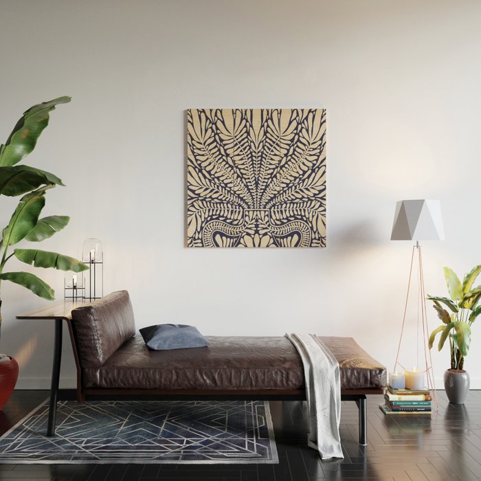 One Hundred-Leaved Plant #12 Wood Wall Art Gallery Image 2