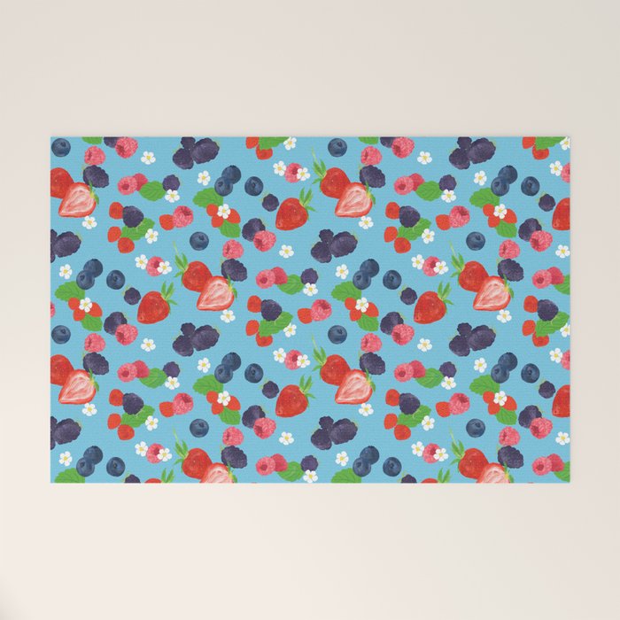 Verry Berry Welcome Mat Gallery Image 1