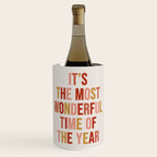 Most Wonderful Time Multi Colored Warm Wine Chiller Gallery Image 1
