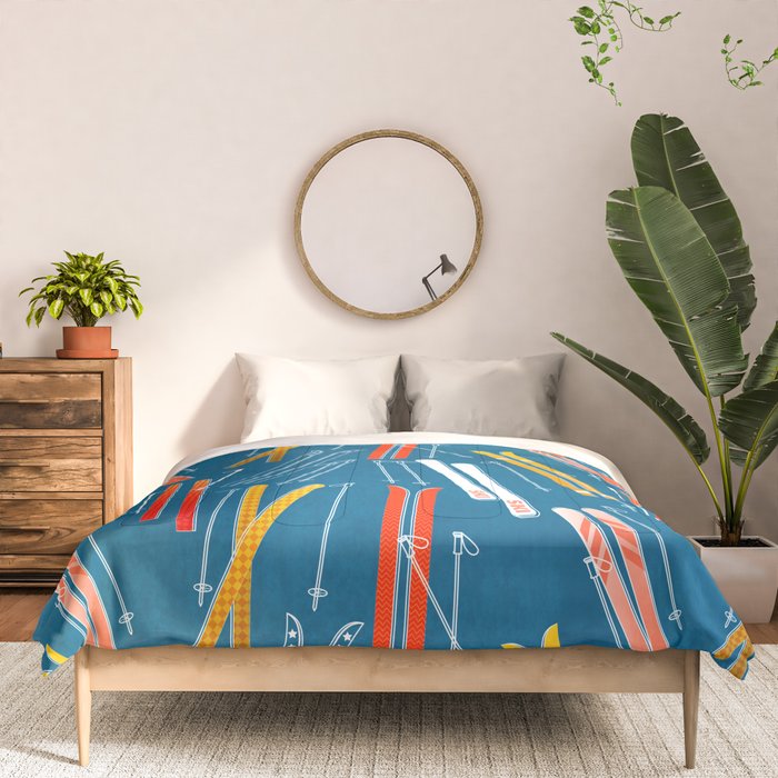Colorful Ski Pattern Comforter Gallery Image 3