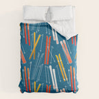 Colorful Ski Pattern Comforter Gallery Image 6