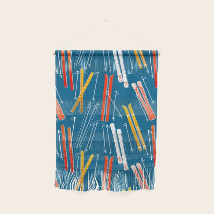 Colorful Ski Pattern Wall Hanging Gallery Image 1