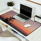 sunset on the bay - nature photograph Desk Mat Gallery Image 2