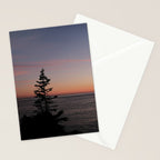 sunset on the bay - nature photograph Stationery Card Gallery Image 2