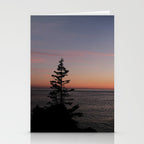 sunset on the bay - nature photograph Stationery Card Gallery Image 2