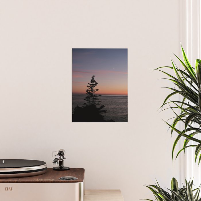 sunset on the bay - nature photograph Poster Gallery Image 2