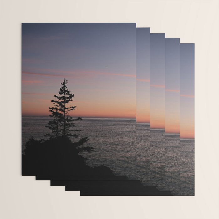 sunset on the bay - nature photograph Wrapping Paper Gallery Image 3