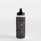 Gothic Halloween - celestial rainbow  Water Bottle Gallery Image 3
