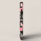 Jackalope - black and pink iPhone Case Gallery Image 2