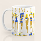 Beach Bombshells - Blondes in Blue Coffee Mug Gallery Image 3