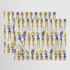 Beach Bombshells - Blondes in Blue Placemat Gallery Image 1
