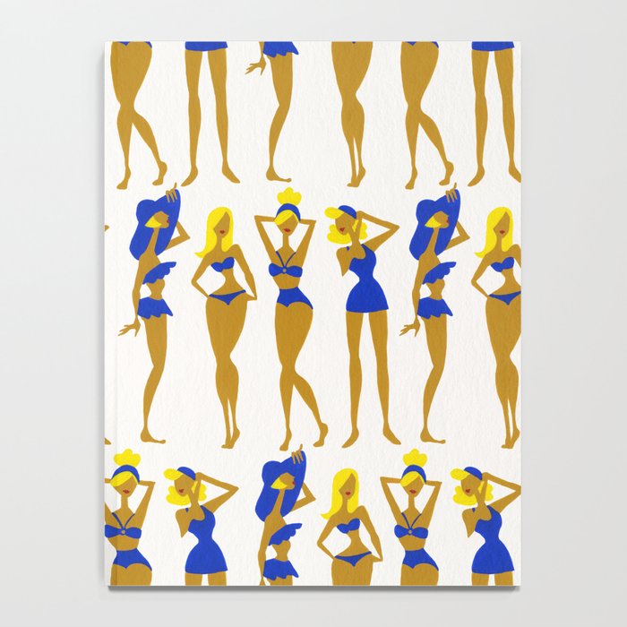 Beach Bombshells - Blondes in Blue Notebook Gallery Image 4