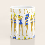 Beach Bombshells - Blondes in Blue Coffee Mug Gallery Image 4