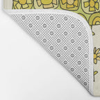 go slow retro turtle // art by surfy birdy Bath Mat Gallery Image 2