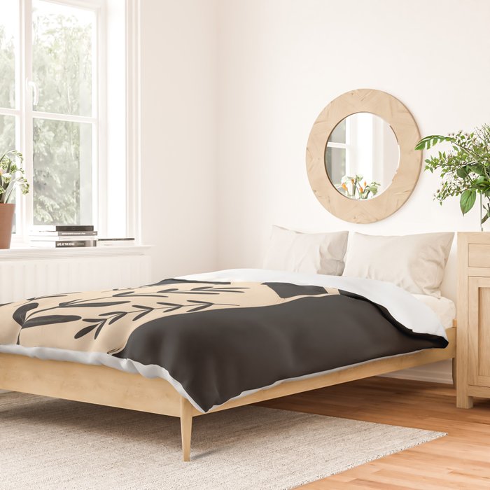 Minimal Abstract Art Vase 20 Duvet Cover Gallery Image 2