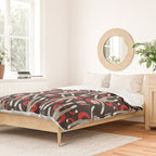 Sock Monkey Santa Duvet Cover Gallery Image 2