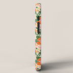Hibiscus orange pattern iPhone Case Gallery Image 2