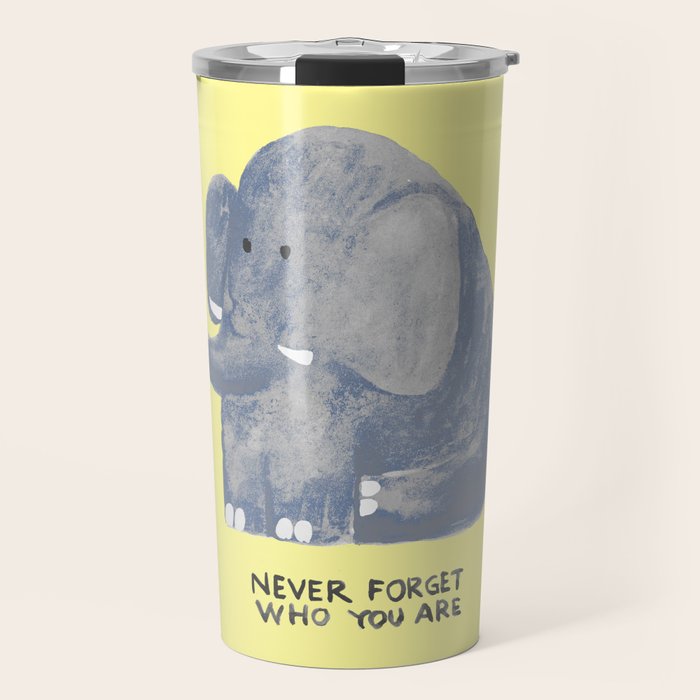 Elephant never forgets Travel Mug Gallery Image 1