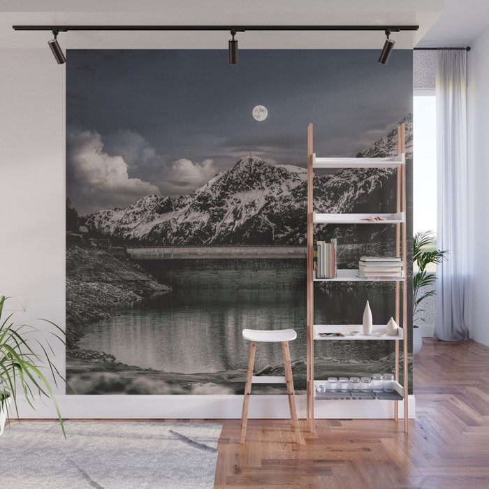 Alpine Night Sky Wall Mural Gallery Image 1