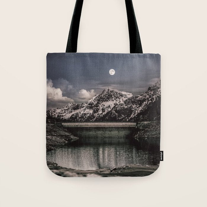 Alpine Night Sky Tote Bag Gallery Image 1