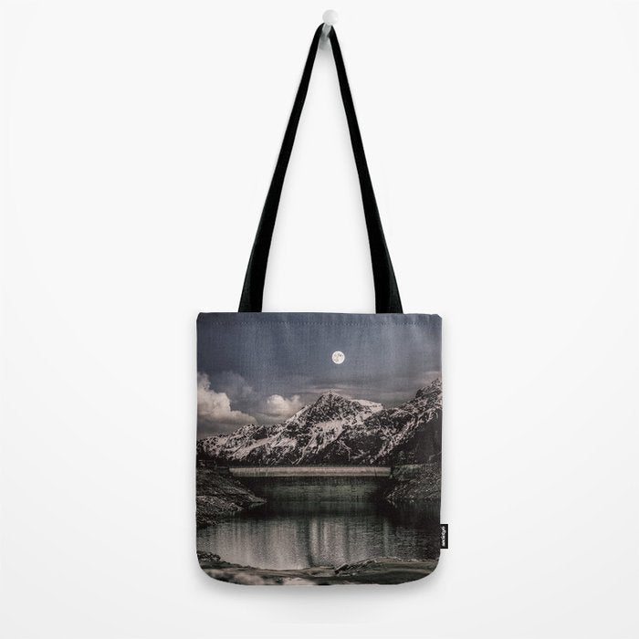 Alpine Night Sky Tote Bag Gallery Image 2