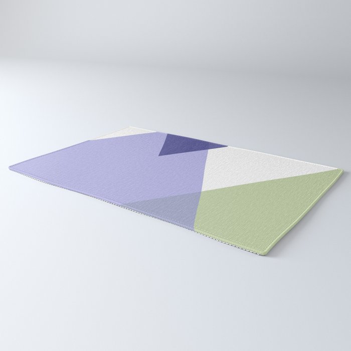Geometrics - very peri & sage Rug Gallery Image 3