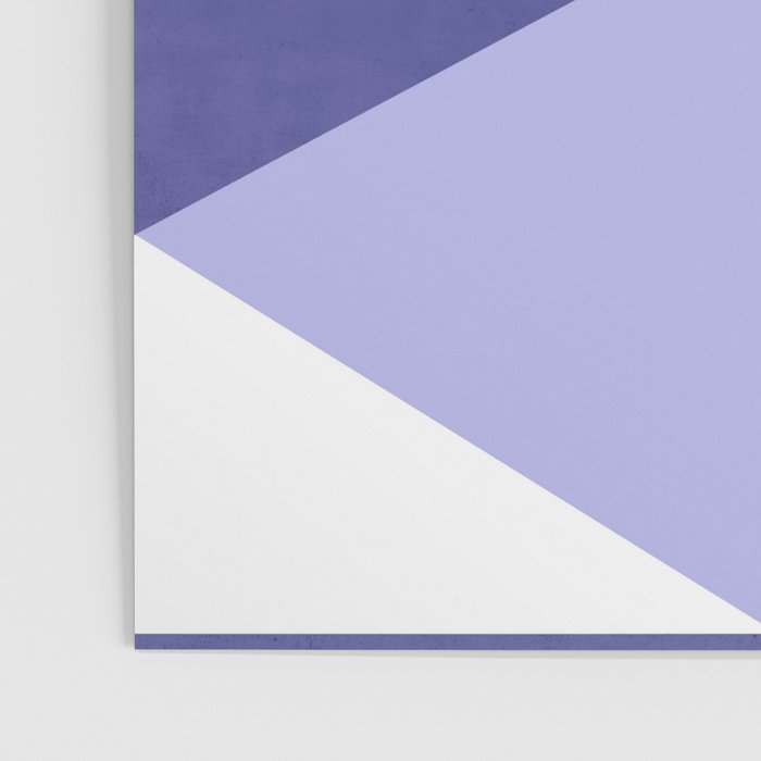 Geometrics - very peri & sage Poster Gallery Image 3