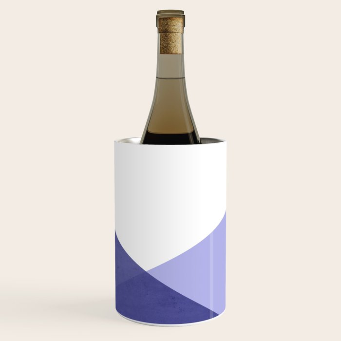 Geometrics - very peri & sage Wine Chiller Gallery Image 2