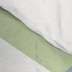Geometrics - very peri & sage Comforter Gallery Image 4
