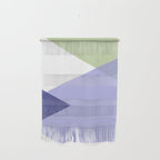 Geometrics - very peri & sage Wall Hanging Gallery Image 1