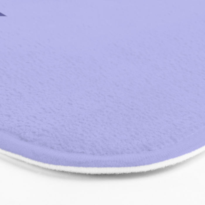 Geometrics - very peri & sage Bath Mat Gallery Image 3