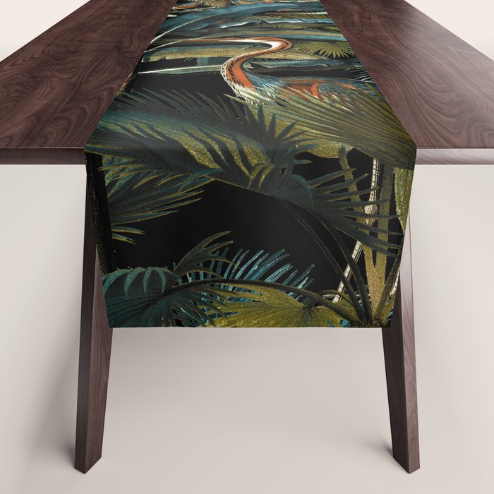 Jungle and Birds Table Runner Gallery Image 1