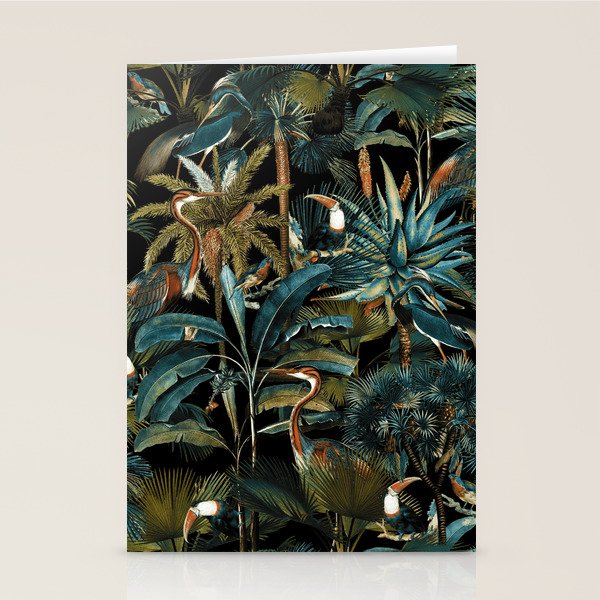 Jungle and Birds Stationery Card Gallery Image 2