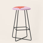 Let Me Overthink This - Anxiety Typography Stool Gallery Image 1