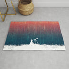 Meteor Rain (light version) Rug Gallery Image 1