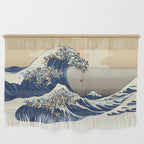 The Great Wave of Pugs Vanilla Sky Wall Hanging Gallery Image 1