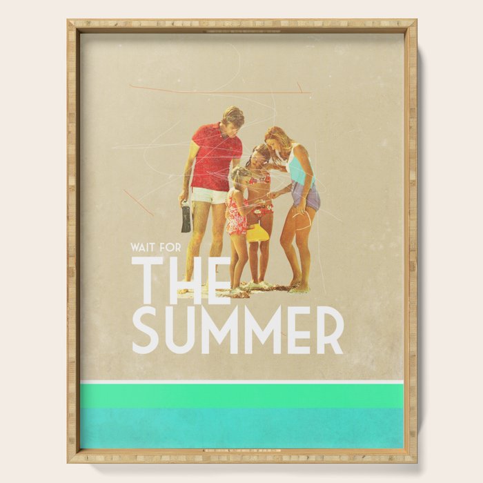 For The Summer Serving Tray Gallery Image 1