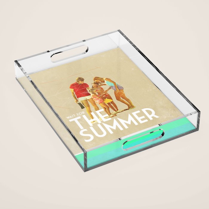 For The Summer Acrylic Tray Gallery Image 1