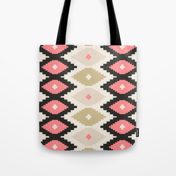 Southwest Geometric Shapes Tote Bag Gallery Image 1