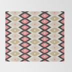 Southwest Geometric Shapes Throw Blanket Gallery Image 2