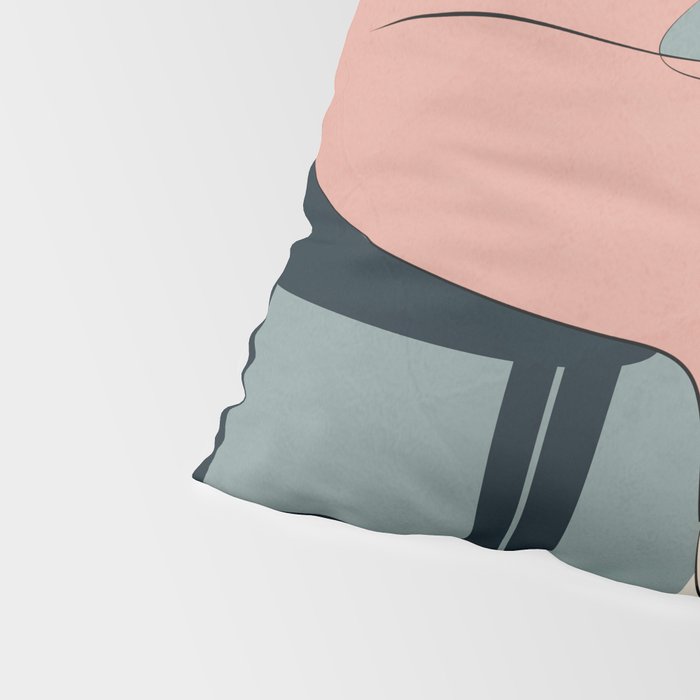 Serene Blue Pillow Sham Gallery Image 4