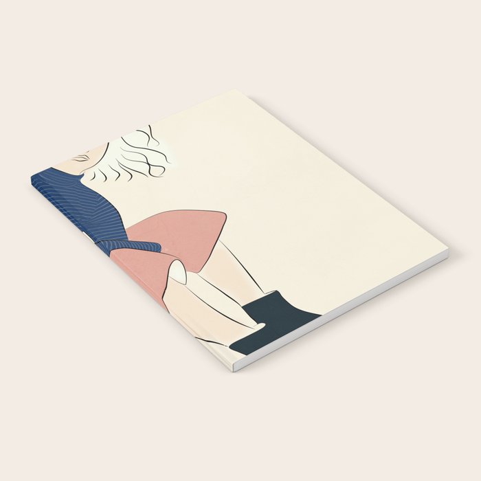 Serene Blue Notebook Gallery Image 2