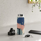 Serene Blue Water Bottle Gallery Image 4