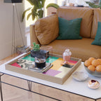 Mid Century Collage | PATTERN 07: The Retro Edition Serving Tray Gallery Image 2