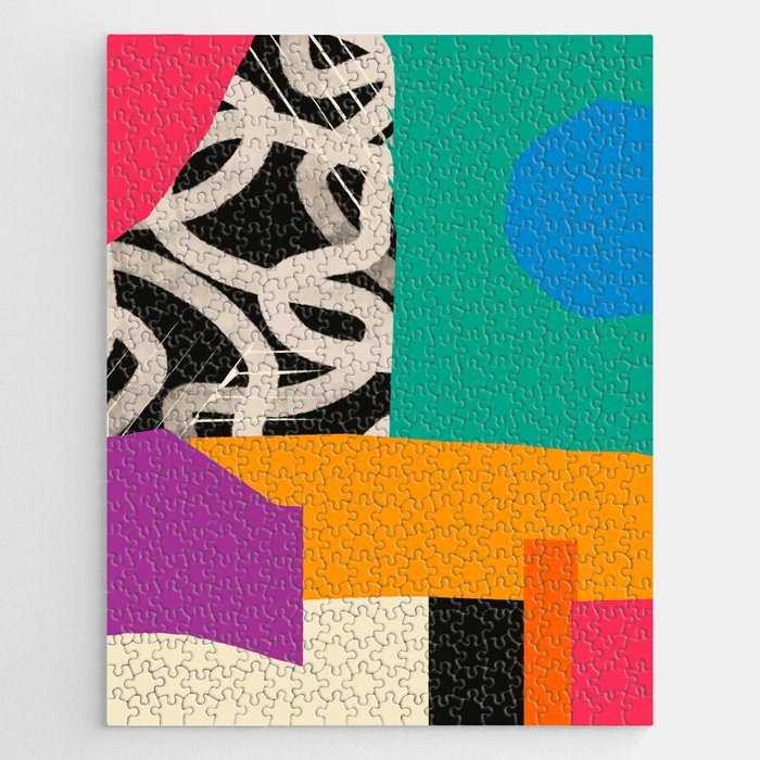 Mid Century Collage | PATTERN 07: The Retro Edition Jigsaw Puzzle Gallery Image 1