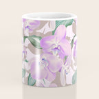 Lovely lilac exotic flowers L Coffee Mug Gallery Image 4
